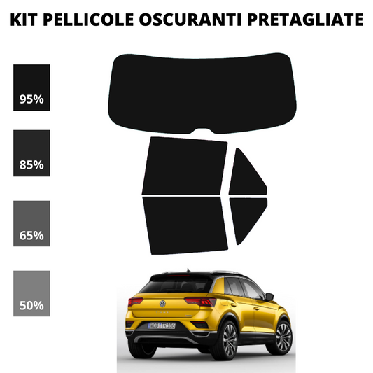Pellicola Oscuramento Vetri Volkswagen T-roc