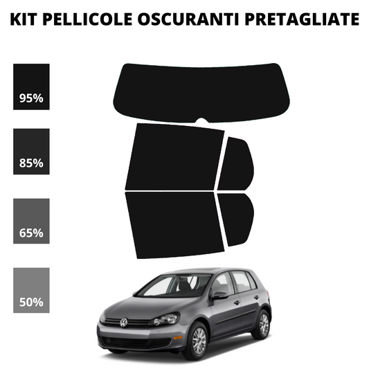 Pellicola Oscuramento Vetri Volkswagen Golf 6