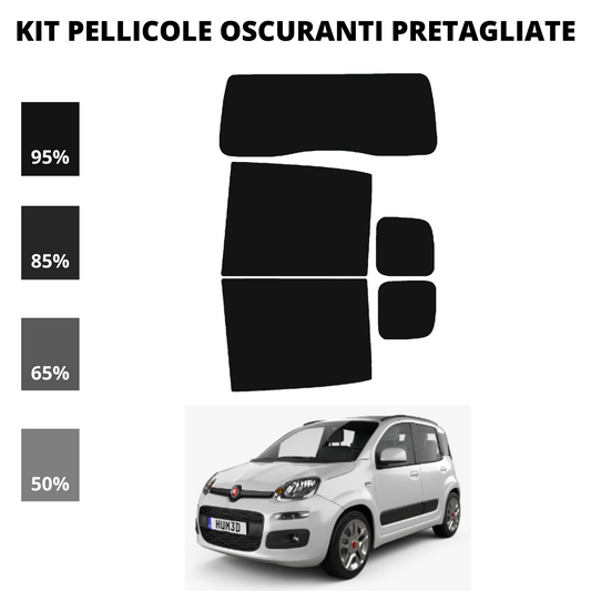 Pellicola Oscuramento Vetri Fiat Panda 2011
