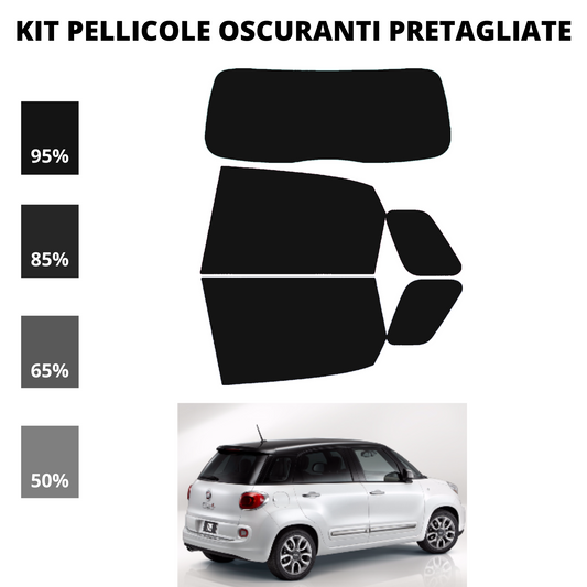 Pellicola Oscuramento Vetri Fiat 500 L