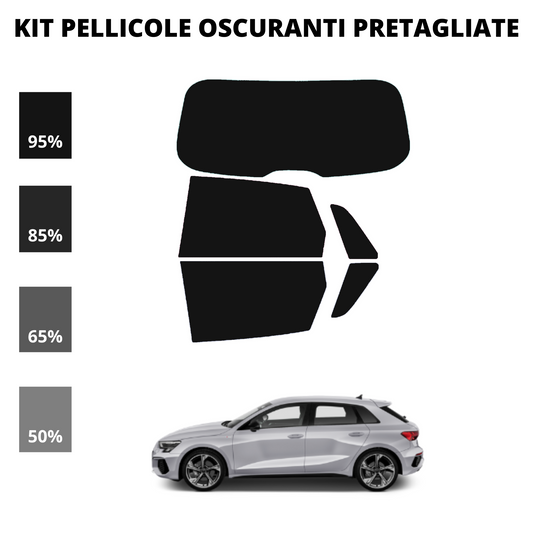 Pellicola Oscuramento Vetri Audi A3 2020