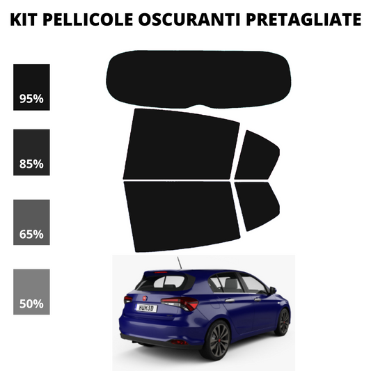 Pellicola Oscuramento Vetri Fiat Tipo 2017