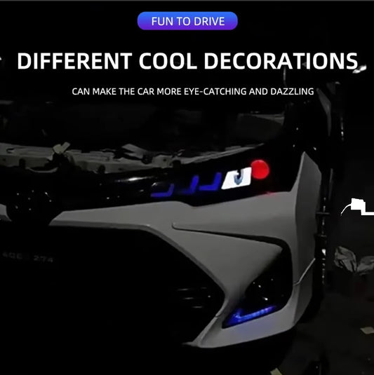 Pannello display a LED con occhi lampeggianti 12V Eagle Eyes Schermo Winking APP Insegna display a occhiello a LED programmabile per schermo borsa zaino per auto