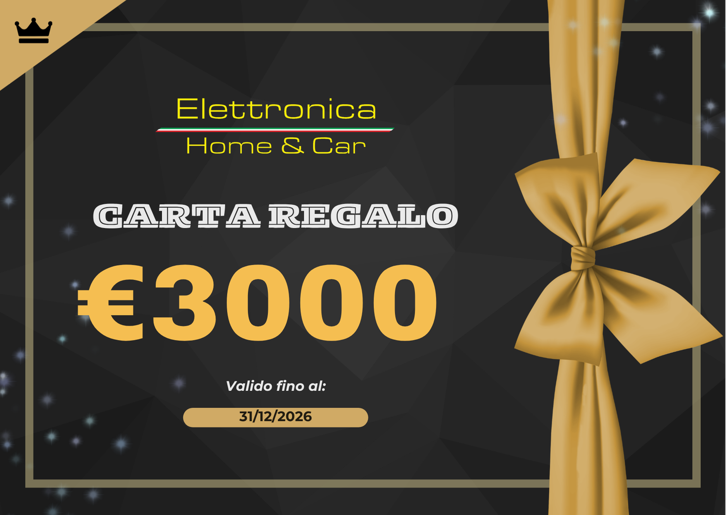 Carte Regalo 3000€