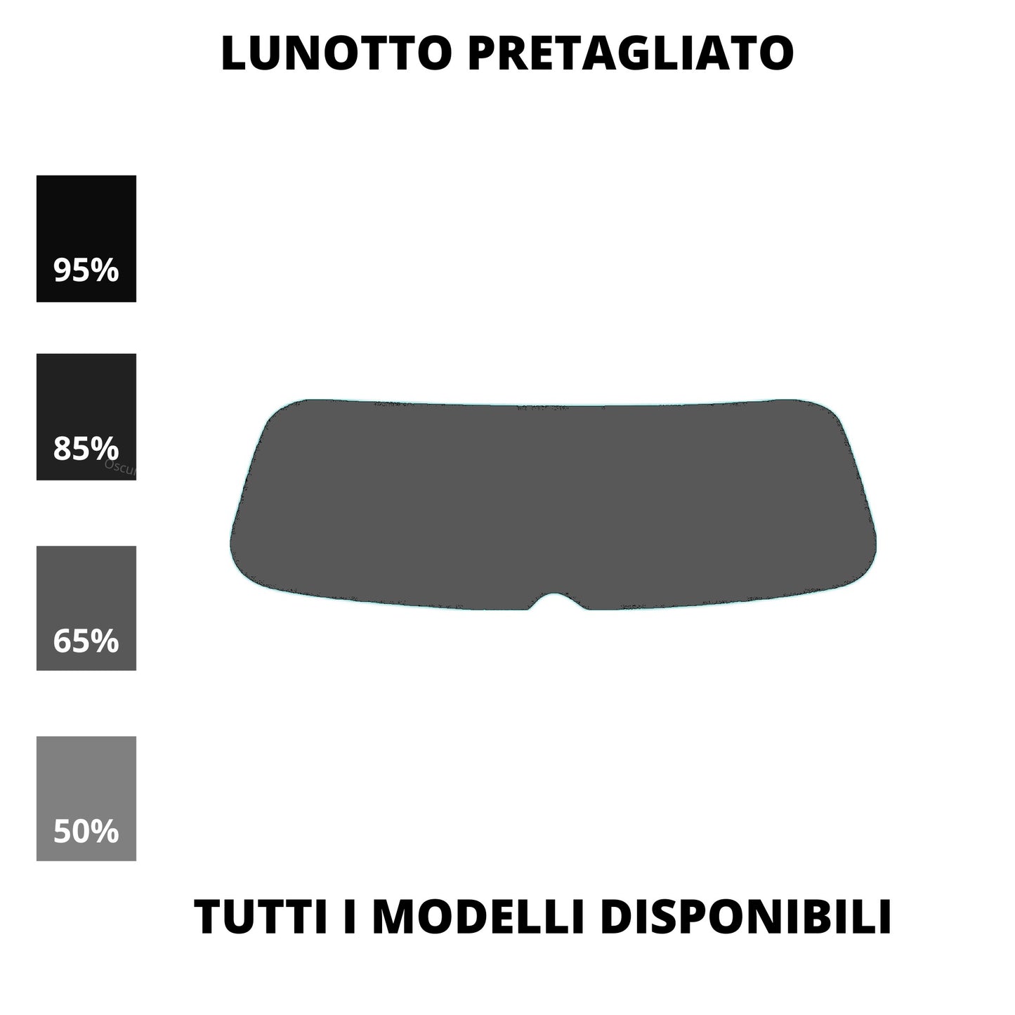 Pellicola Oscuramento Vetri Lunotto Posteriore