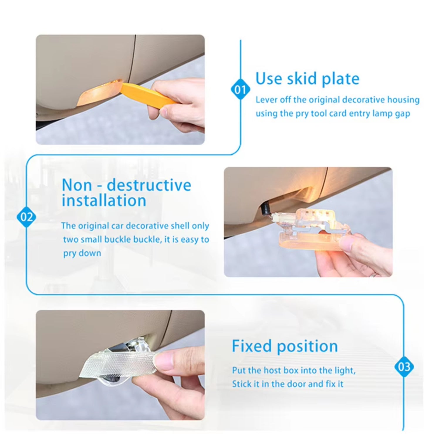 LED Car Door Shadow Light Welcome Logo lampada di proiezione Laser 12V per Toyota Camry Corolla Prado TUNDRA Sienna Sequoia E'Z