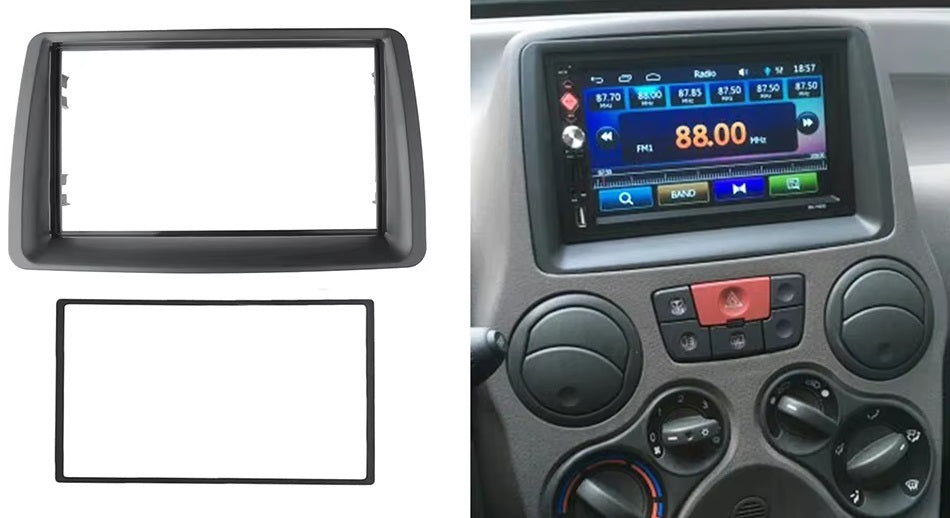 Kit Completo FIAT Panda 2003 - 2012 Autoradio Andoird 4/64 GB + Adattatore per 7"