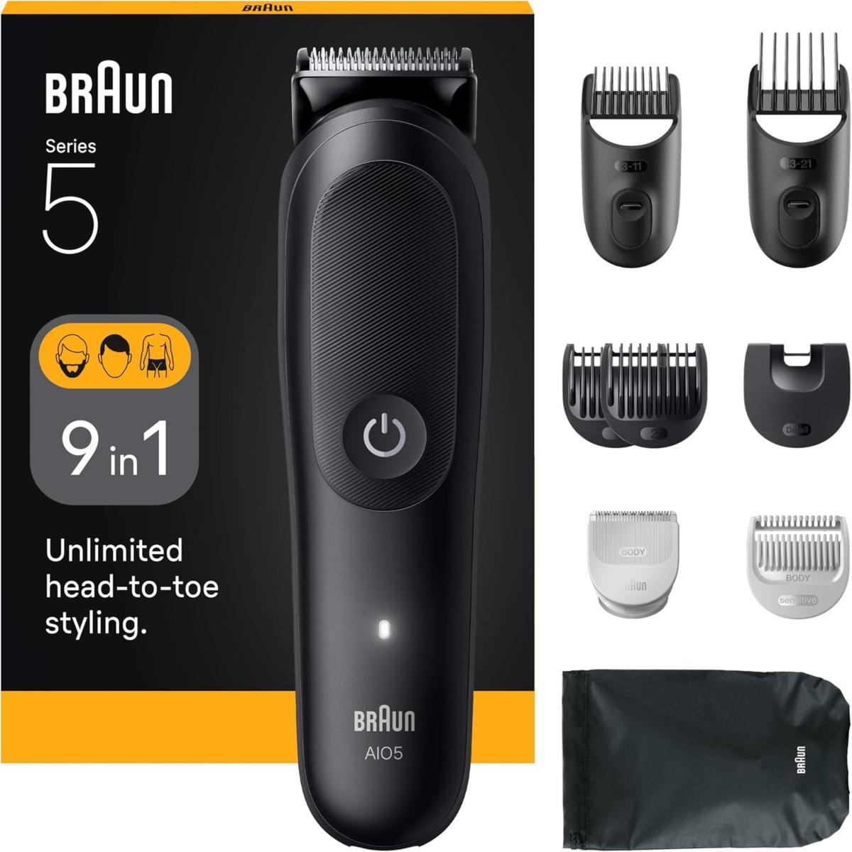 Braun Regolabarba All-in-one Series 5 AIO5540 Black