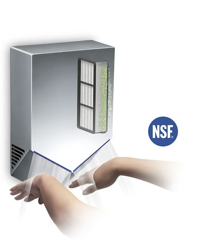 Dyson Asciugamani Airblade V HU02 Nickel