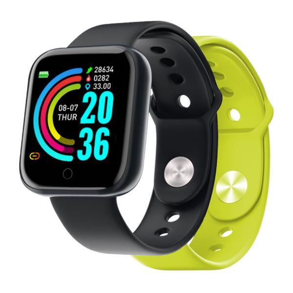 Nilox Smartwatch Trailband 1.44 + 2 Cinturini Intercambiabili