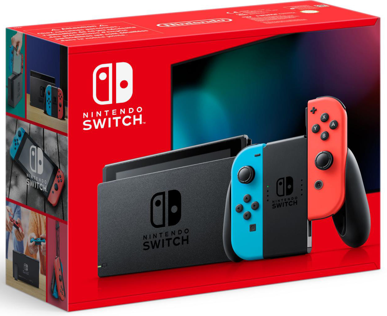 Switch Console 1.1 Neon BlueNeon Red NEW