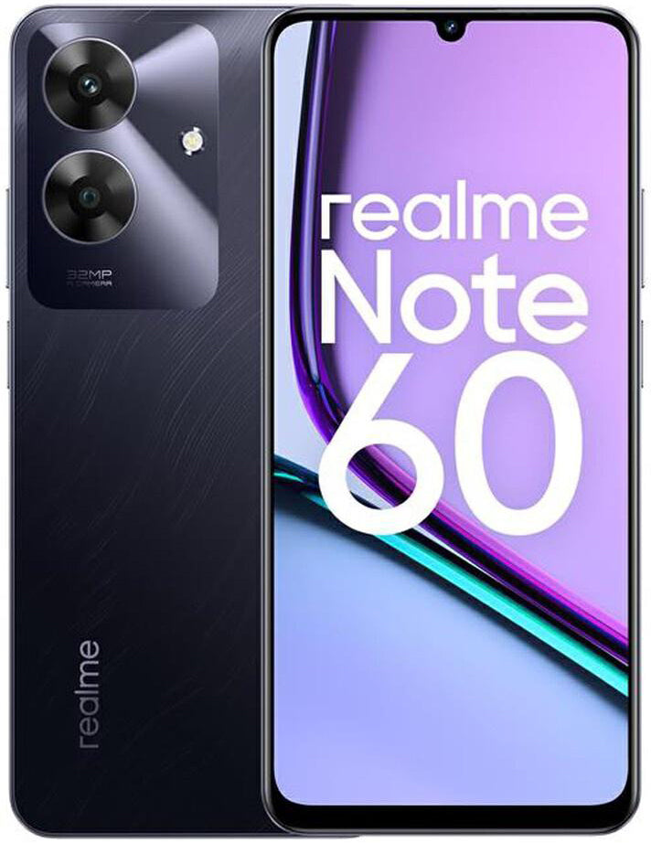 Realme Note 60 6+128GB 6.75 Marble Black ITA
