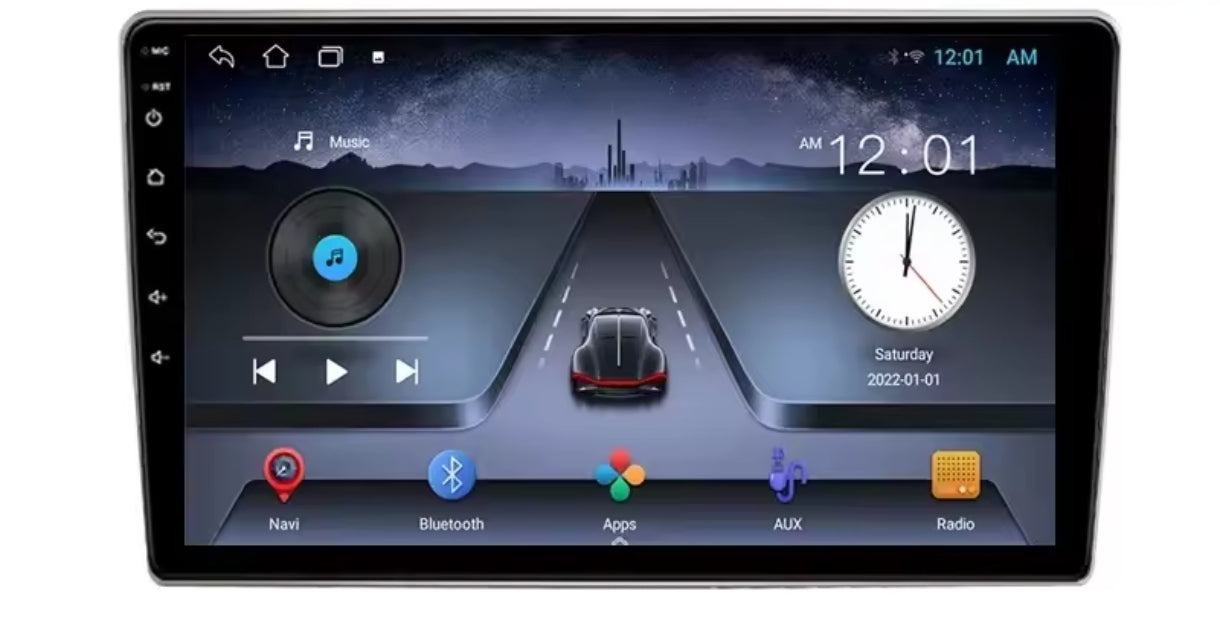 Kit Per Alfa Romeo Mito 2008 - 2016 Autoradio 4/64 GB + Adattatore 9" + Canbus Box