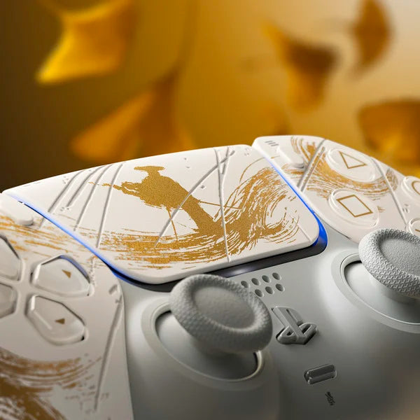 PS5 Console 1TB Ghost Of Yotei Gold Limited Edition White Slim ITA