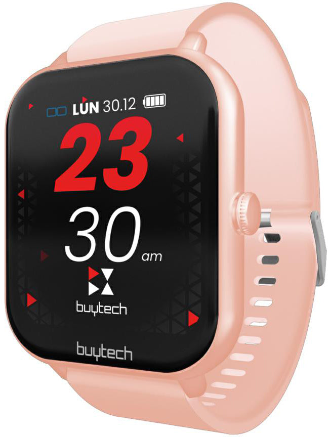 Techmade Smartwatch BuyTechAlfa Quadrato Allum. 1.83 Rosa