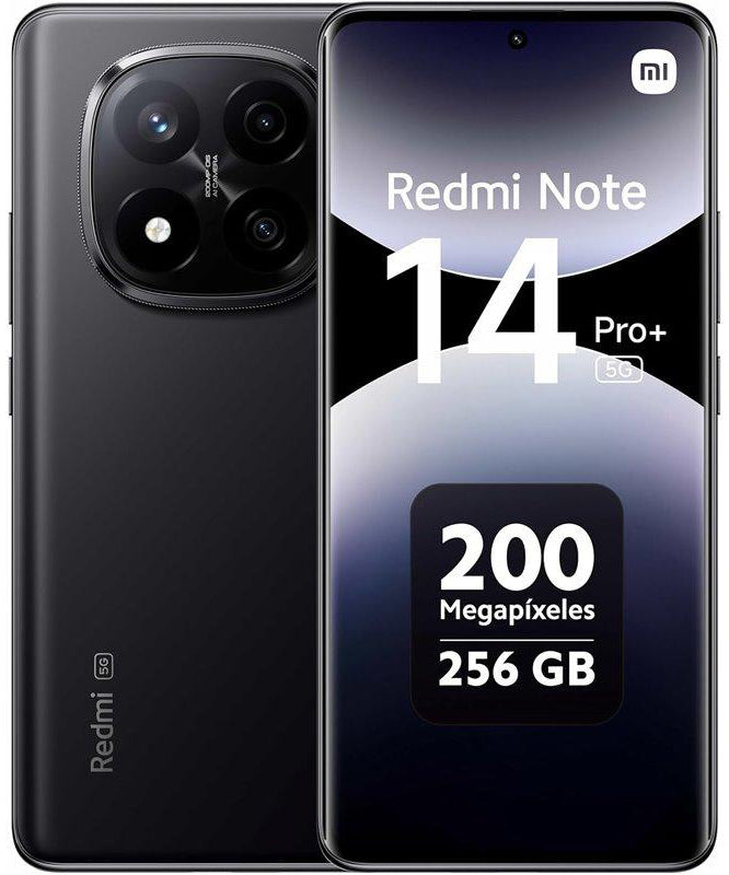 Xiaomi Redmi Note 14 Pro+ 8+256GB 6.67 5G Midnight Black EU