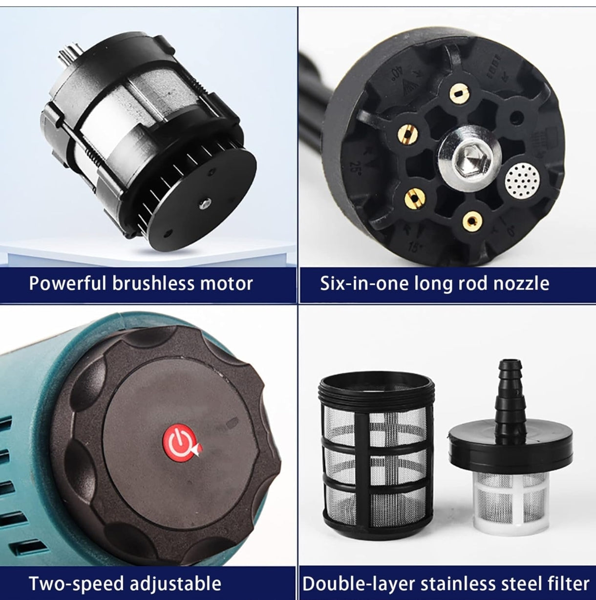 Idropulitrice a batteria 48v + Kit