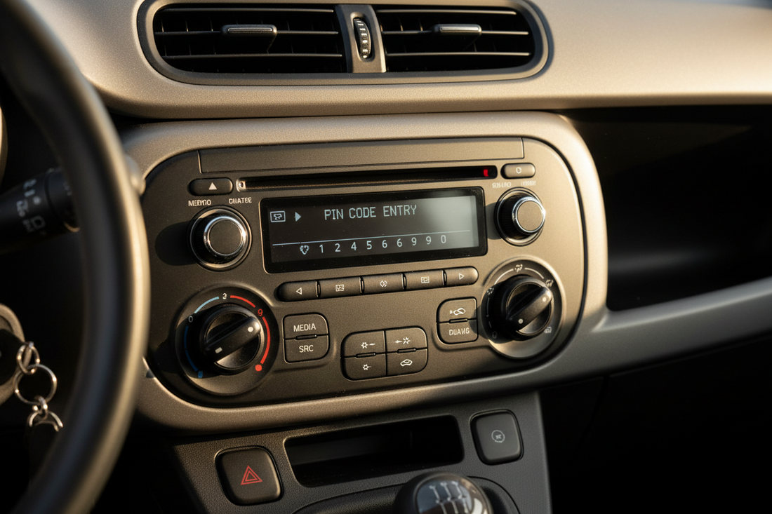 Codice PIN Autoradio Originali