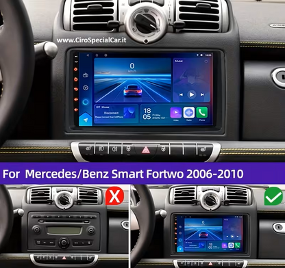 Kit Autoradio Per Mercedes Benz Smart Fortwo 2006 - 2010