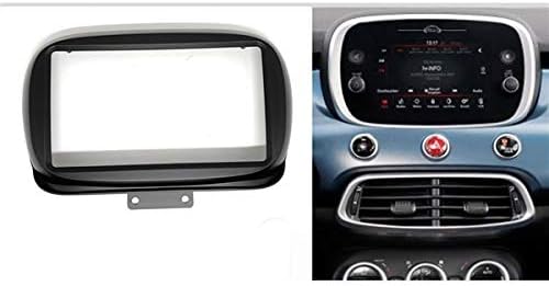 Mascherina adattatore autoradio 9" per Fiat 500x doppio DIN