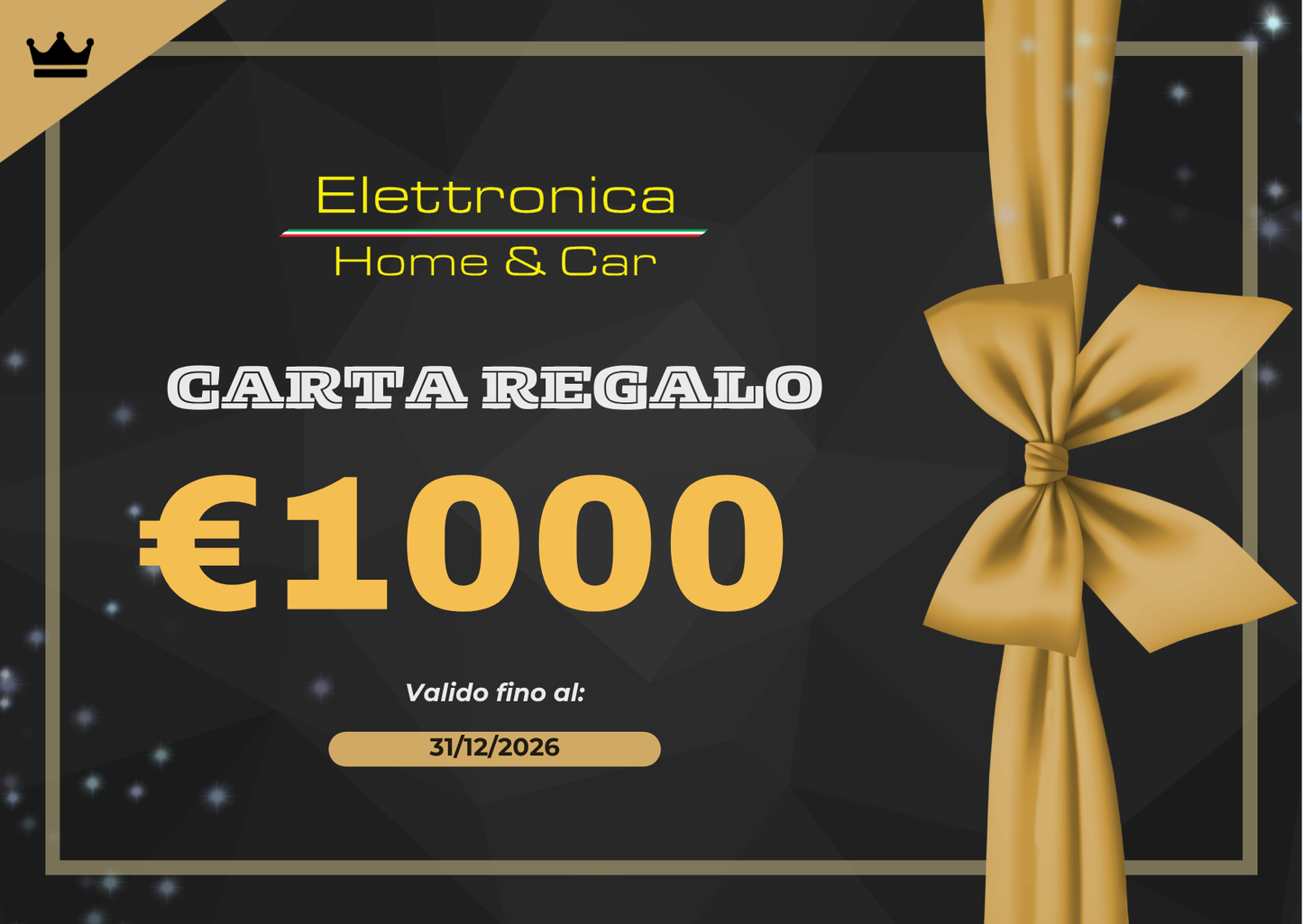 Carte Regalo 1000€