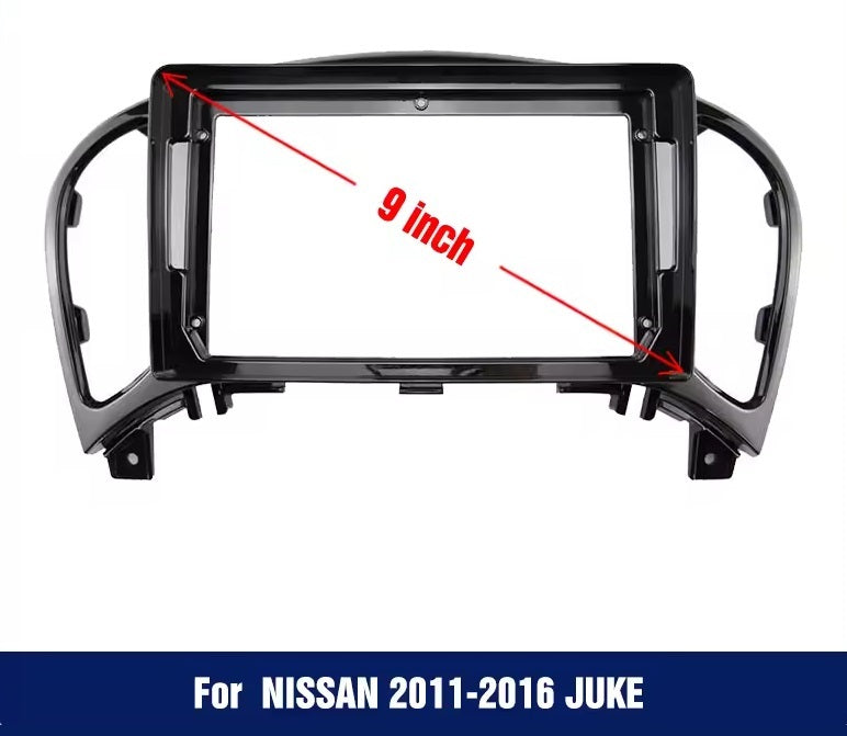 NISSAN JUKE  2011 - 2016 Autoradio 4/64 GB 9 pollici + Adattatore 9" + Canbus Box + Cablaggio Originale