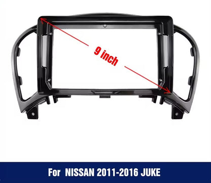 NISSAN JUKE  2011 - 2016 Autoradio 4/64 GB 9 pollici + Adattatore 9" + Canbus Box + Cablaggio Originale