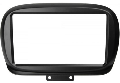 Mascherina adattatore autoradio 9" per Fiat 500x doppio DIN