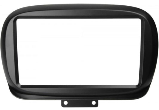 Mascherina adattatore autoradio 9" per Fiat 500x doppio DIN