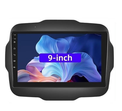 Autoradio per Jeep Renegade 2016-2020 - Kit Qualcomm 8 Core 4/64GB DAB/DAB + Radio da 9 pollici con supporto Carplay e Android Auto Wi-Fi e GPS ventola di raffreddamento DSP + telecamera posteriore