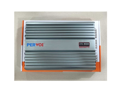 Amplificatore PERVOI CTC-M668, un modello a 4 canali progettato per l'uso in auto. 6800WT  Max / Ottima Qualità Audio