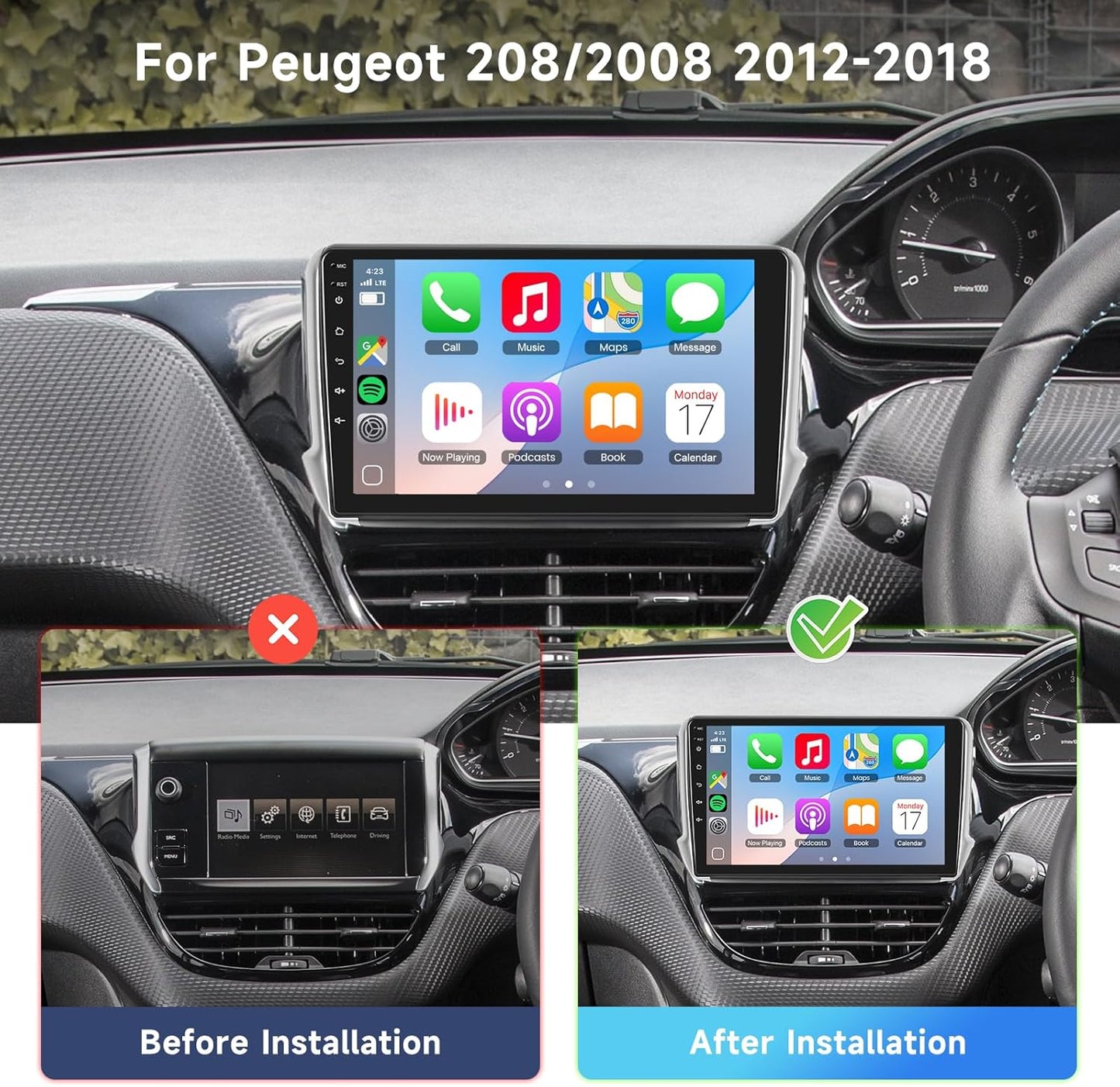 Peugeot 208/2008 2012-2018
