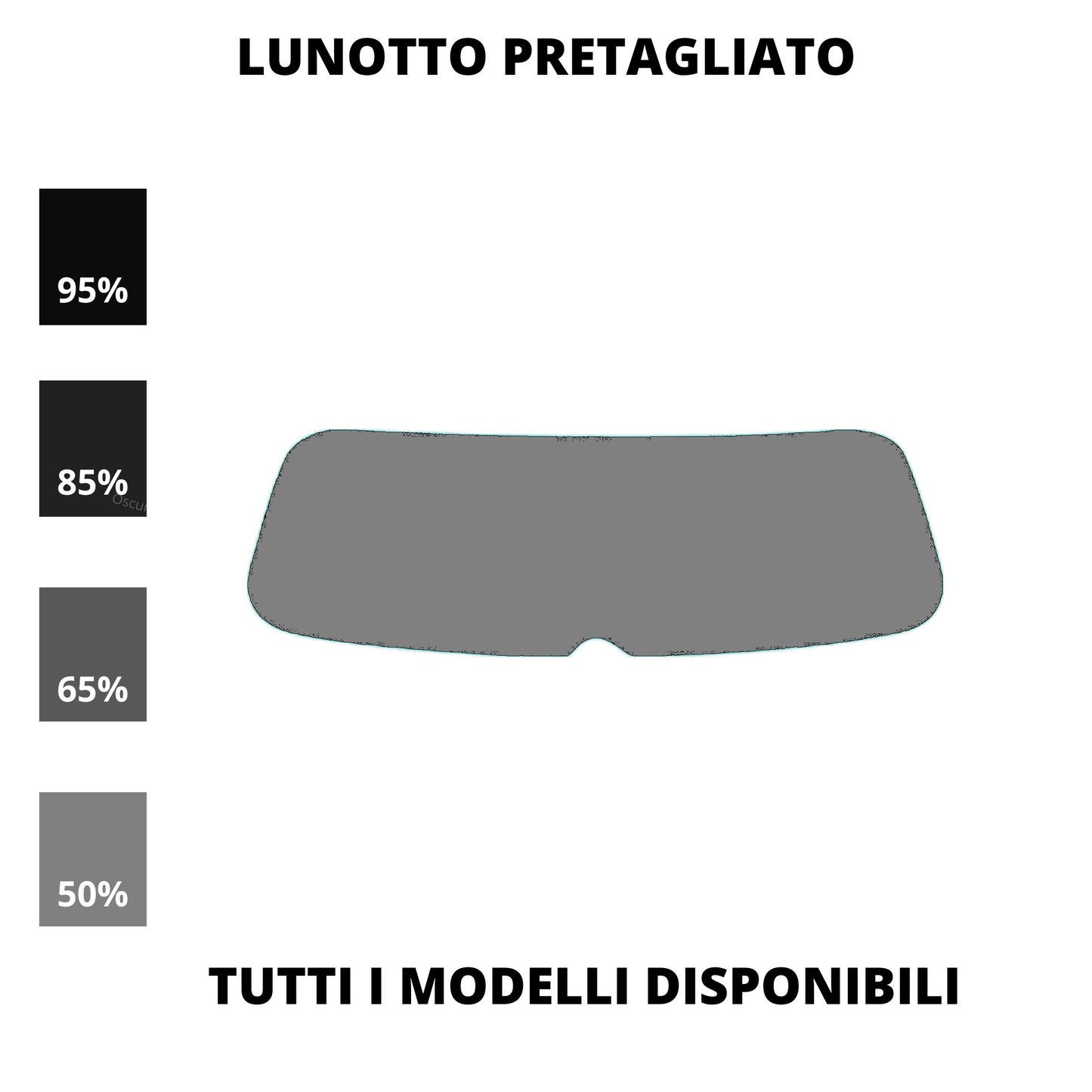 Pellicola Oscuramento Vetri Lunotto Posteriore