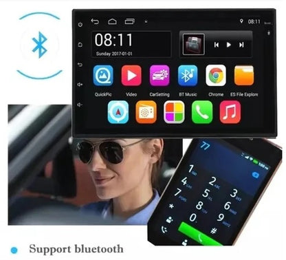 Autoradio 7 pollici Completa 2 DIN Kit compatibile con FORD GALAXY, FIESTA, FOCUS, C-MAX, S-MAX, TRANSIT