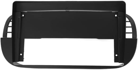 Mascherina adattatore autoradio 9" per Fiat 500 2007 - 2015 doppio DIN Fisso