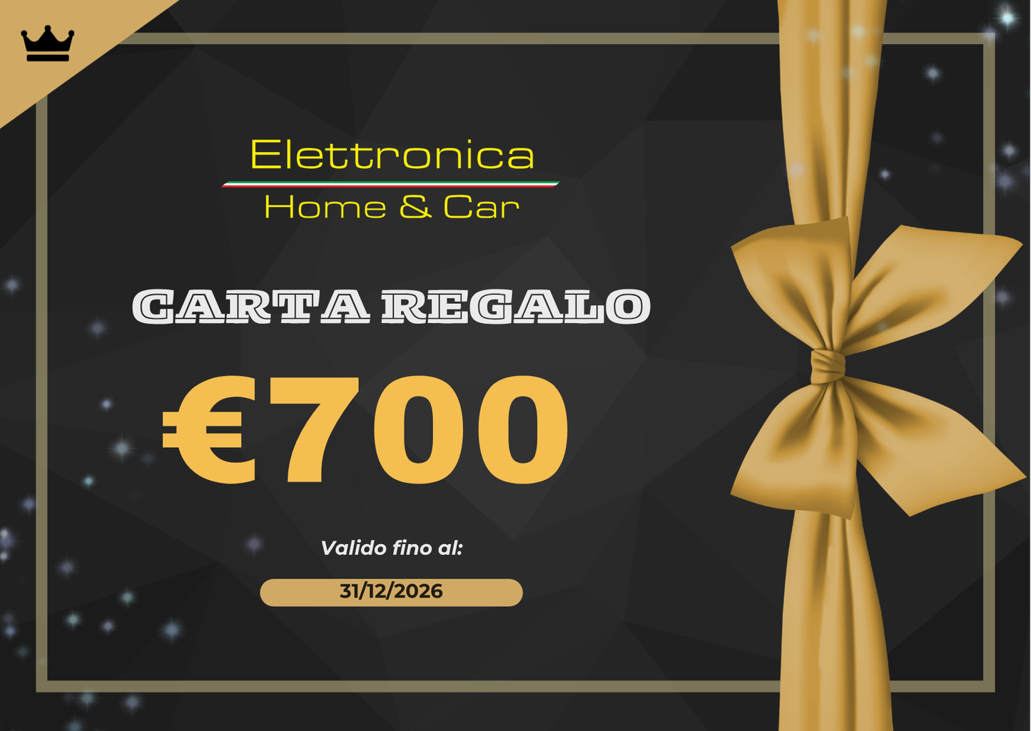 Carte Regalo 700€