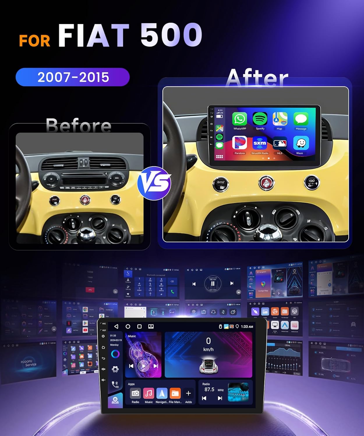 FIAT 500 ( 2007-2015 )