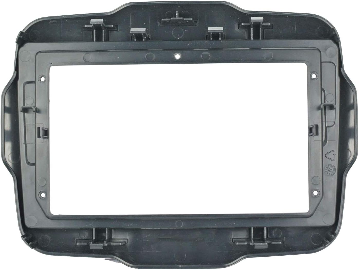 Mascherina adattatore autoradio 9" per JEEP Renegade 2016+ doppio DIN