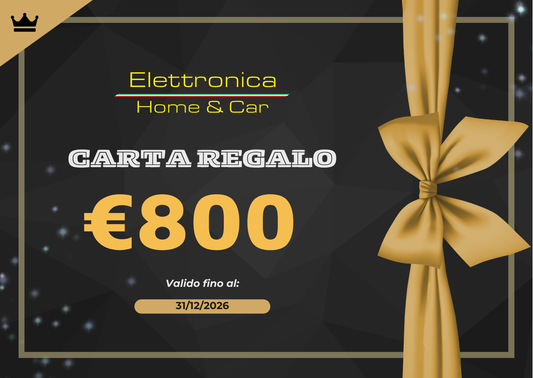 Carte Regalo 800€