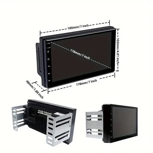Autoradio 7 pollici Completa 2 DIN Kit compatibile con FORD GALAXY, FIESTA, FOCUS, C-MAX, S-MAX, TRANSIT
