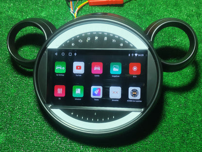 Mini Cooper Countryman 2011-2014 Autoradio 4/64 GB 9 pollici + Adattatore 9" + Canbus Box + Cablaggio Originale