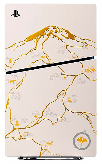 PS5 Console 1TB Ghost Of Yotei Gold Limited Edition White Slim ITA