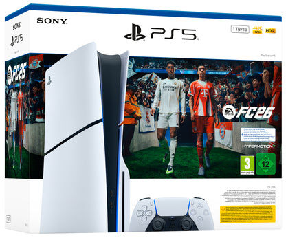 PS5 Console 1TB Standard Edition E Chassis White + FC 26 ITA